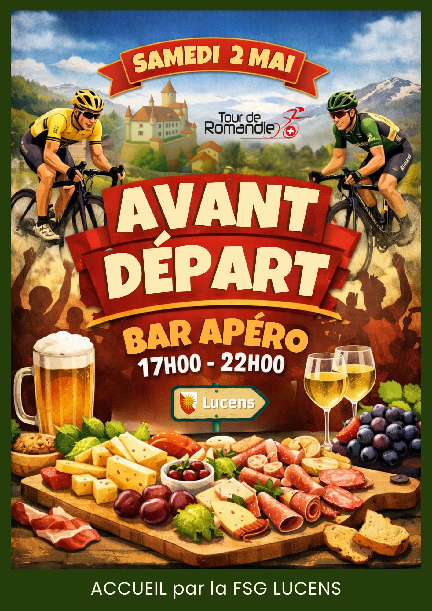 Soirée avant départ